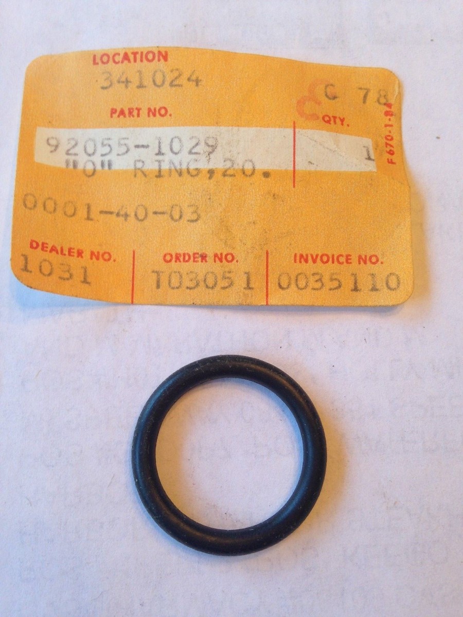 KAWASAKI O RING 20.5 MM ZN1300 92055-1029 NOS! | eBay