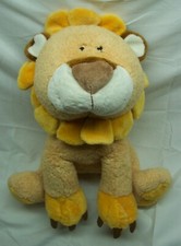FAO SCHWARZ Toys R Us LARGE SOFT RYAN LION 16" Plush STUFFED ANIMAL TOY 2010