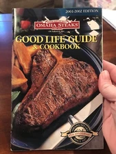 Omaha Steaks Good Life Guide & Cookbook 01-02 Edition Collectible Recipes (JL)