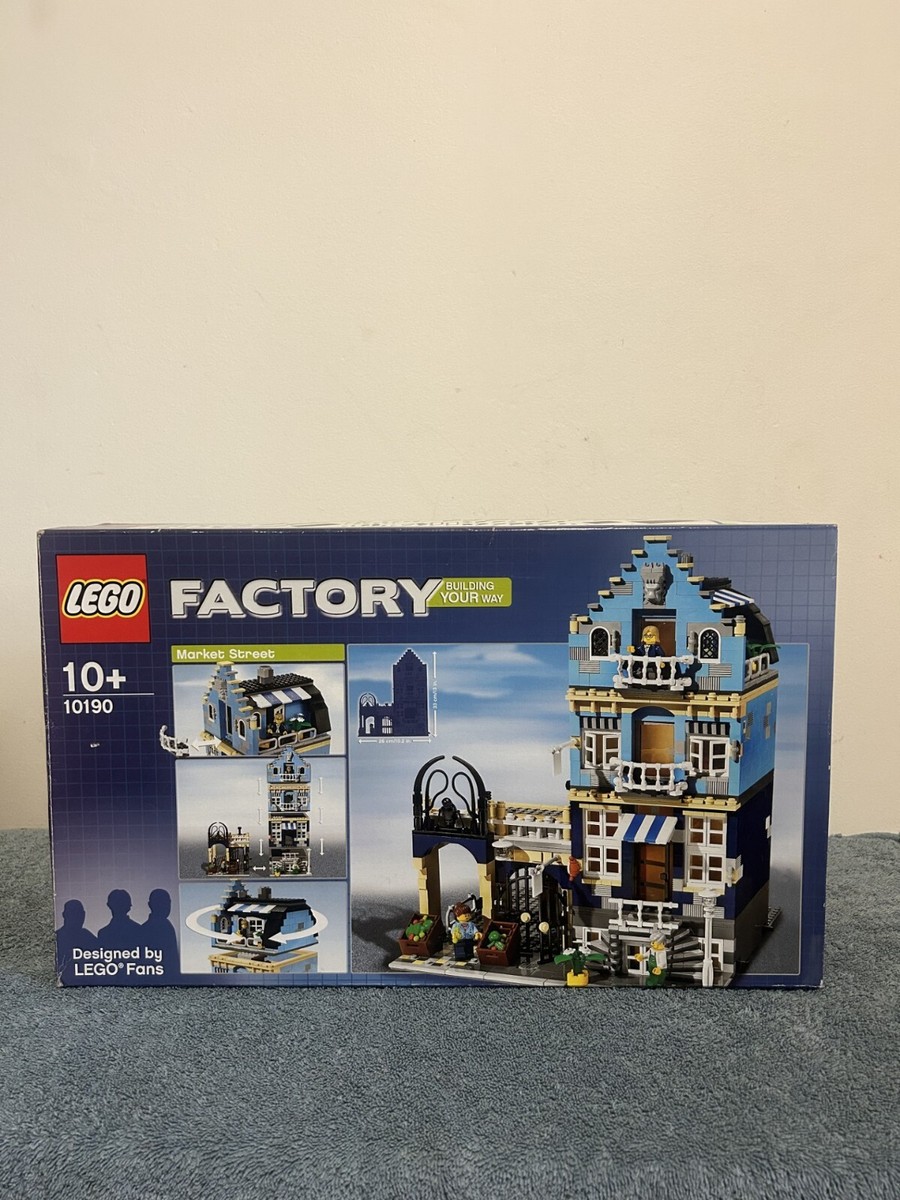 LEGO Creator Expert Modular Buildings Market Street 10190 In 2007