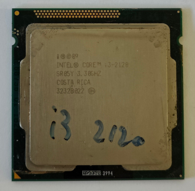 Intel Core i3-2120 3.30GHz Socket 1155 Desktop Computer CPU