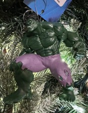 2025 LARGE Green Incredible Hulk Christmas Tree Ornament Avengers SMASH