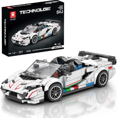 Reobrix 687 Aventador SVJ  Speed Champion 382 Teile Sportscar Bausteine NEU