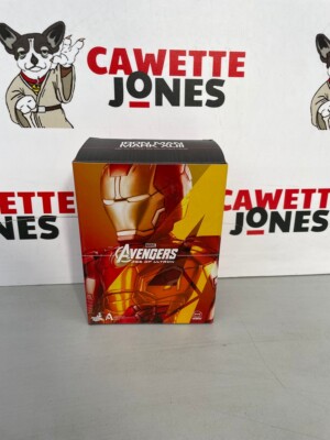 Figura De Colección Marvel Avengers Age Of Ultron Iron Man Mark XLIII Hot Toys Con Luz Articulada