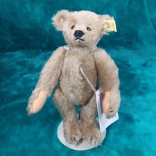 STEIFF MOHAIR BEAR REPLICA 1904, GOLD 0155/26, Produced 1982 - 1990