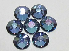 20ss LT. SAPPHIRE IRIS MIST maxima FLATBACK PRECIOSA Rhinestones 72pcs