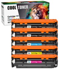 Toner Cartridge Set For Canon 131 6273B001AA imageCLASS LBP7110Cw MF8280Cw lot
