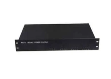 Rack Mount CCTV Power Supply 16 Ports 20 Amp 12V DC Output