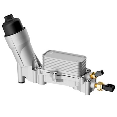 926-876 926-959 Upgraded Aluminum Engine Oil Filter Housing with Oil Cooler F...