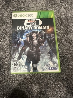 Binary Domain Microsoft Xbox 360 Complete CIB w/ Manual