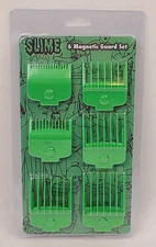 TPOB Magnetic Trimmer Clipper Guard Set Of 6 Slime Green Brand New