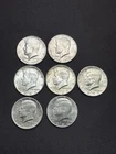 Kennedy Silver Half Dollar 1964-1984 Lot Of 7 Coins