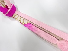 7753511: JAPANESE KIMONO SILK Hand Braided Obijime