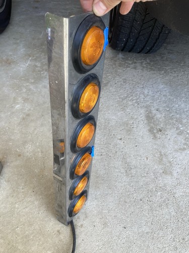 Peterbilt 379 Pair Front Air Cleaner Light Bars - Bild 8 von 15
