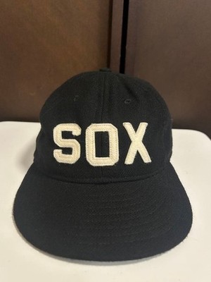 EBBETS FIELD FLANNELS Baseball Cap Größe 7 3/8 Wolle 100% Sehr Guter Zustand JPN