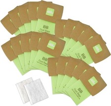 20 Pack Type BB Canister Bags Replacement Fit for Oreck XL Canister Vacuum Bags