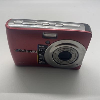Polaroid 14.1 MP Digital Camera With 3x Optical Zoom Red i1437 - No Power
