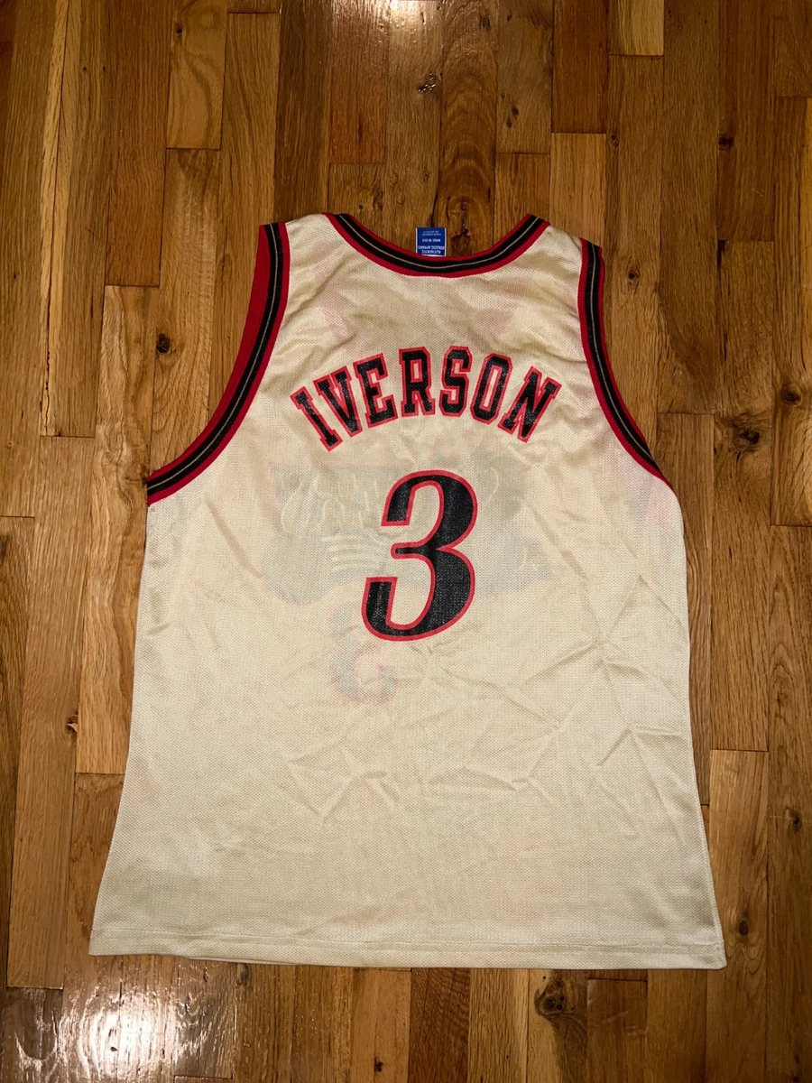 Champion Allen Iverson 44 Size NBA Fan Apparel & Souvenirs for