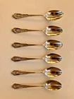 Wallace Rose Point Sterling (1934) Teaspoons Set of 6 Replacement No Monograms