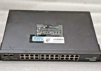 Dell PowerConnect 2824 0610-09-3777 Ethernet Netzwerk Schalter 100-240V Babyhaar