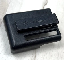 MOTOROLA Black Waistband Clip HOLSTER Case for Airsignal 830H Pager Beeper EUC