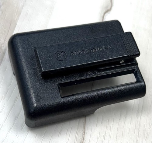 MOTOROLA Black Waistband Clip HOLSTER Case for Airsignal 830H Pager Beeper EUC