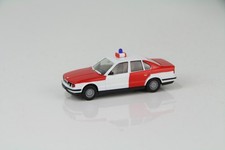 Herpa BMW 525i Feuerwehr ohne Aufdruck, white-rot , Spiegel black – 1:87 /H9054