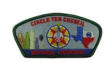 1997 Jamboree Circle Ten Council TX 37-97 JSP GRN Bdr (VT898)