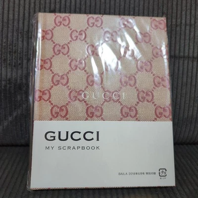 GUCCI MY SCRAPBOOK Notebook BAILA June 2018 Magazine Appendix Japan - Image 1 of 4