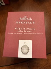 Hallmark Keepsake Ring In The Season 4th In Series Ornament 2018 NIB