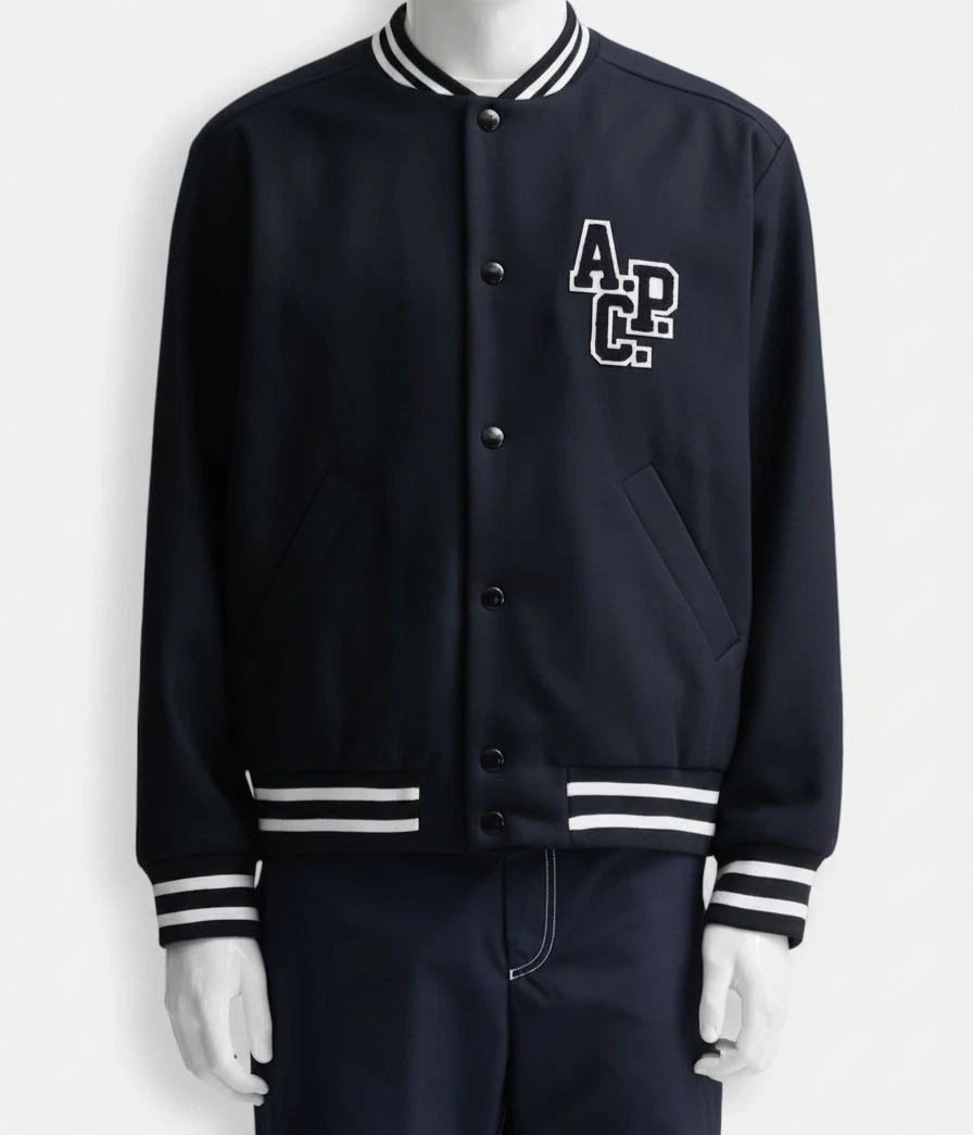 APC Blue Coats, Jackets & Vests Wool Outer Shell for Men for Sale