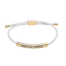 God Is In Control Inspirational Bracelets for Women,Christian Faith Bracelets Ha
