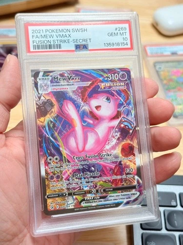 Fusion Strike Mew VMAX 2021 Fusion Strike Mew VMAX Full Art