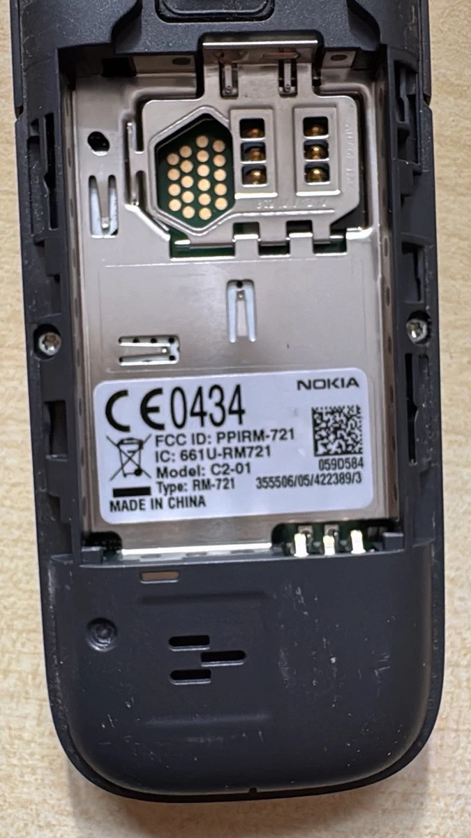 Nokia C2-01 RM 721 Geprüft Händler Garantie Volle Funktion Accu Neu Top Komplett