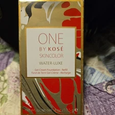 ONE BY KOSE WATER-LUXE GEL-CREAM FOUNDATION REFILL 20 Light