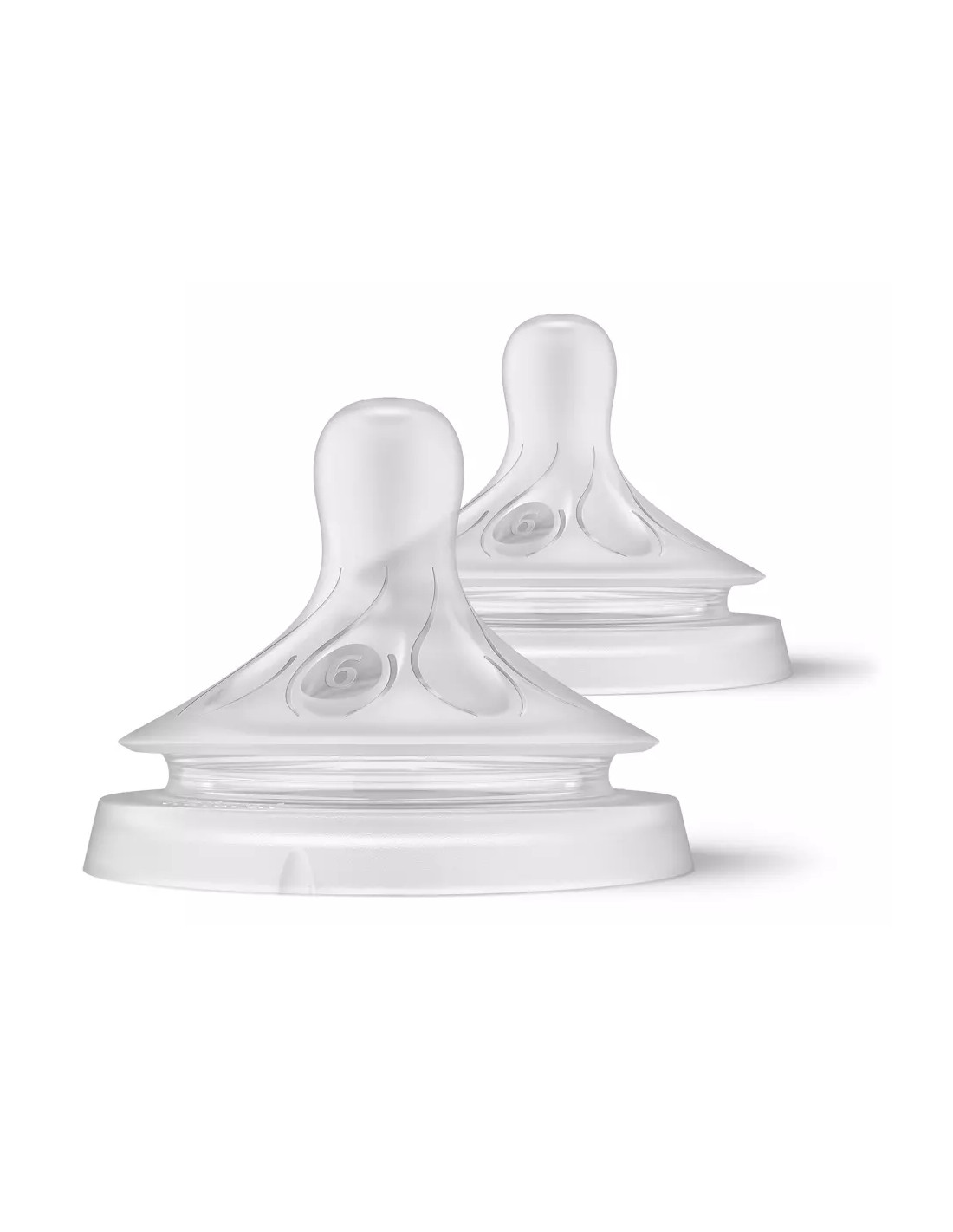 Avent Tettarella Natural Response Flusso Per Alimentazione Abbondante. Età Consigliata: 6M+. 2Pz Scy966/02 Tettraelle Per Biberon - Philips - Immagine 2