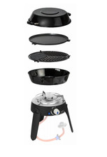 Cadac Safari Chef 30 LP 30 mbar | Touristen-Gasgrill für Gasflaschen