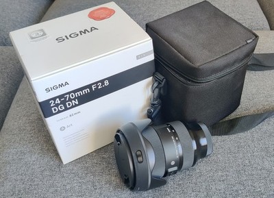 Sigma 24-70mm f2.8 DG DN Art E-Mount   winziger Frontkratzer, technisch top!