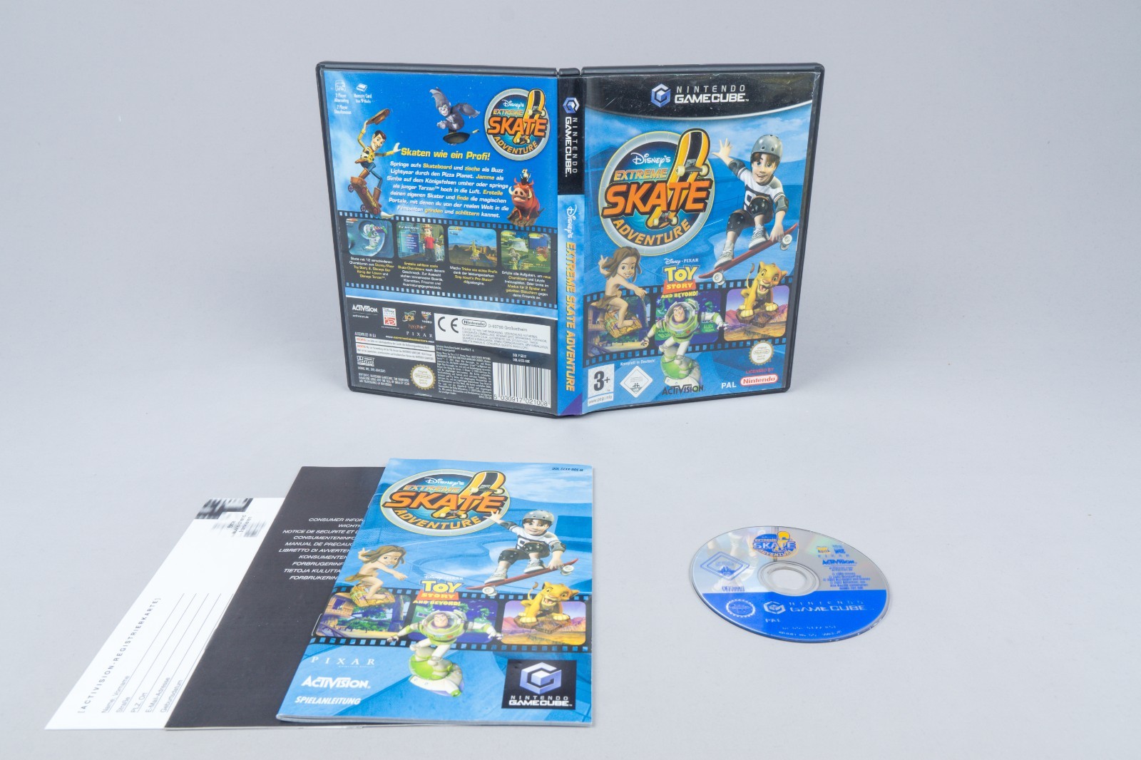 Nintendo Gamecube *Disney's Extreme Skate Adventure* OVP mit Anleitung