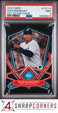 2013 TOPPS CUT TO THE CHASE #CTC-47 ALEX RODRIGUEZ POP 4 PSA 9