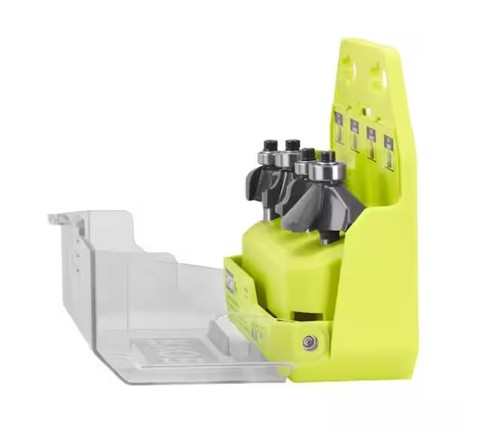 New Ryobi A25RS51 A25RS42 - 9 Pieces 1/4" Shank Carbide Edge Router Bit Set - Picture 4 of 4