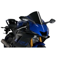 Puig R-RACER-SCHEIBE Fur Yamaha YZF-R6 Race 2025 Schwarz