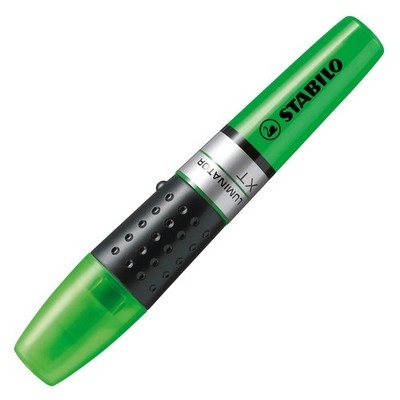 Stabilo Luminator highlighter pen with green ink