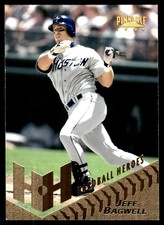 Jeff Bagwell 1996 Pinnacle #259 Astros MLB READ FREE SHIPPING AutographDen