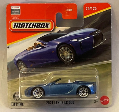 2021 Lexus LC 500 1:64 Blue Matchbox (2026)