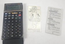 SHARP EL-6250H Vintage Electronic Phone Dialer / Phonebook & Calculator w/Case!