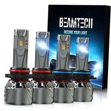  90 05 90 06 Light Combo, 800 Brighter High Speed Fan 6500K Fog 9005 9006