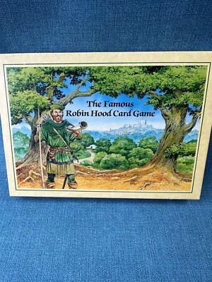 The Famous Robin Hood Card Game IPL First Edition KOMPLETT TADELLOS INNEN