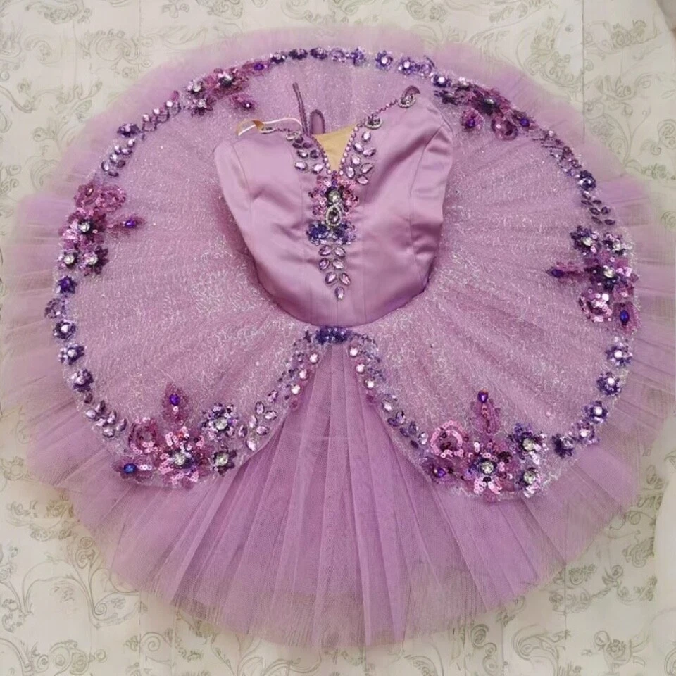 Ballet Tutu Pancake Lilac fairy Dancewear professional ballerina adult girls - Image 3 of 4