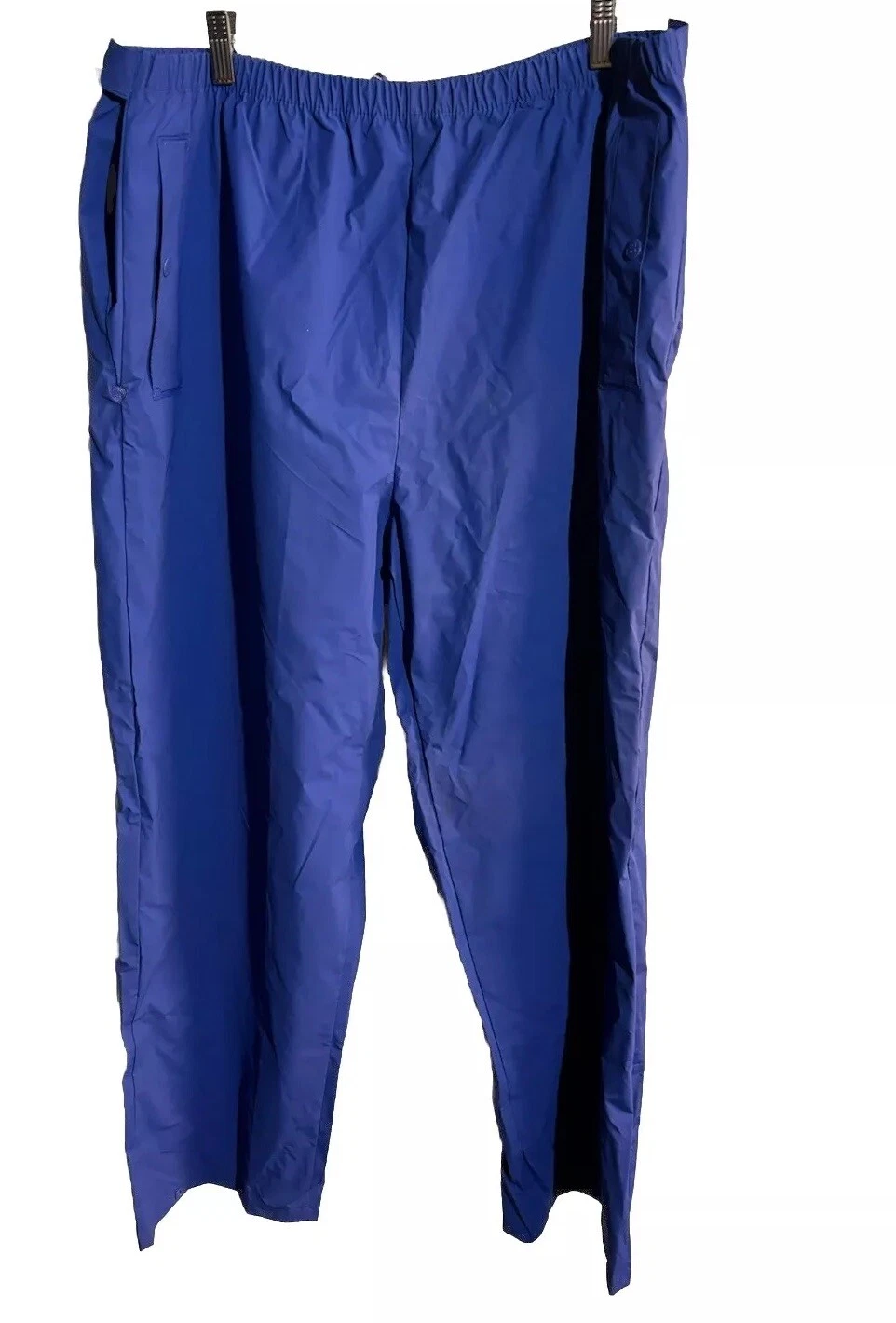 NWT Helly Hansen Cumberland Pants Mens XL Blue Waterproof Outdoor Nylon PVC
